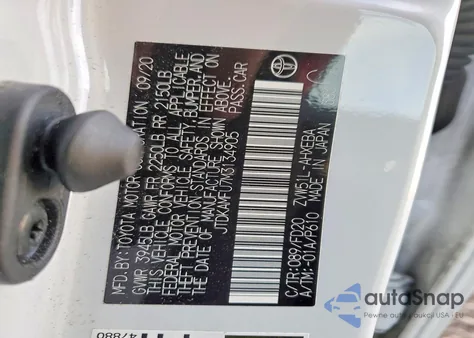 2021 Toyota Prius Special Edition from USA, damaged, VIN JTDKAMFU7M3134905